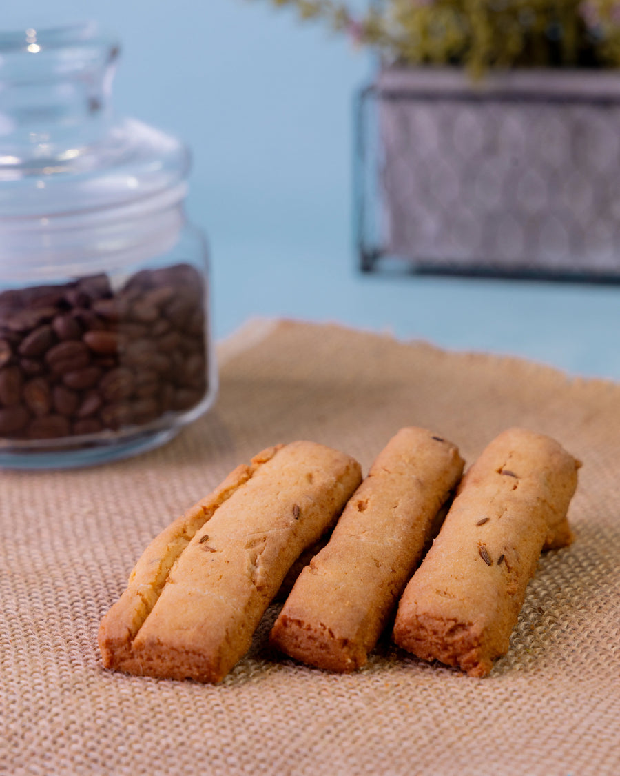 Jeera Butter Cookies