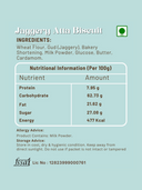 Jaggery Atta Biscuit